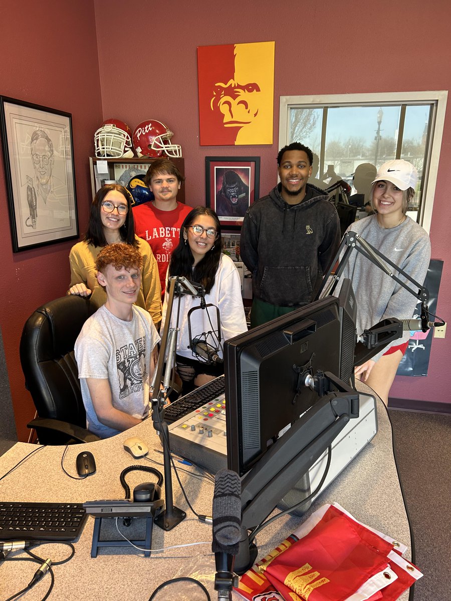 Students enrolled in the Public Relations class, taught by Tonya Neises at Labette Community College, recorded public service announcements at KLKC Radio Station in Parsons for their upcoming events. More details about the various events will be published soon!