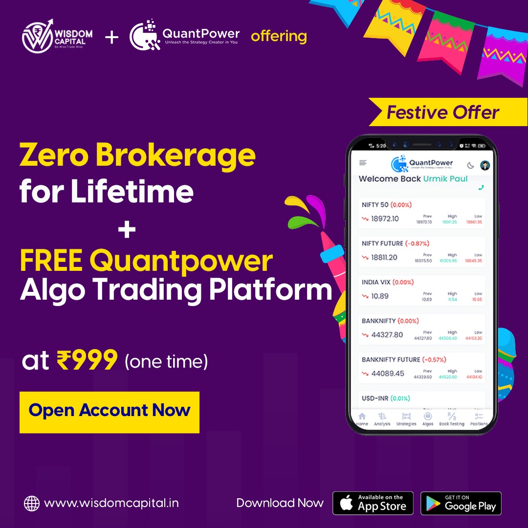 DebMukh60943657's tweet photo. Financial Year Ending Sale!

Enjoy Lifetime Zero Brokerage on NSE, @quant_power Standard Platform, FD benefits/interest on FNO positions ! 

Plus, get 50 Free Webinars on Technical Analysis, Rule-Based Trading, Money Management, Algo Trading.

 Just ₹999! 

Offer ends March 31. https://t.co/Z0wSoJpUBU