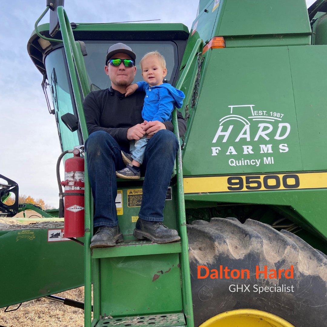 #MeettheSpecialistMonday is back! Dalton Hard says, “The best part about GHX is working with a team of individuals who all have one goal – to help farmers maximize their farm's potential. GHX allows us to turn data into success-driving insights for our customers.”
