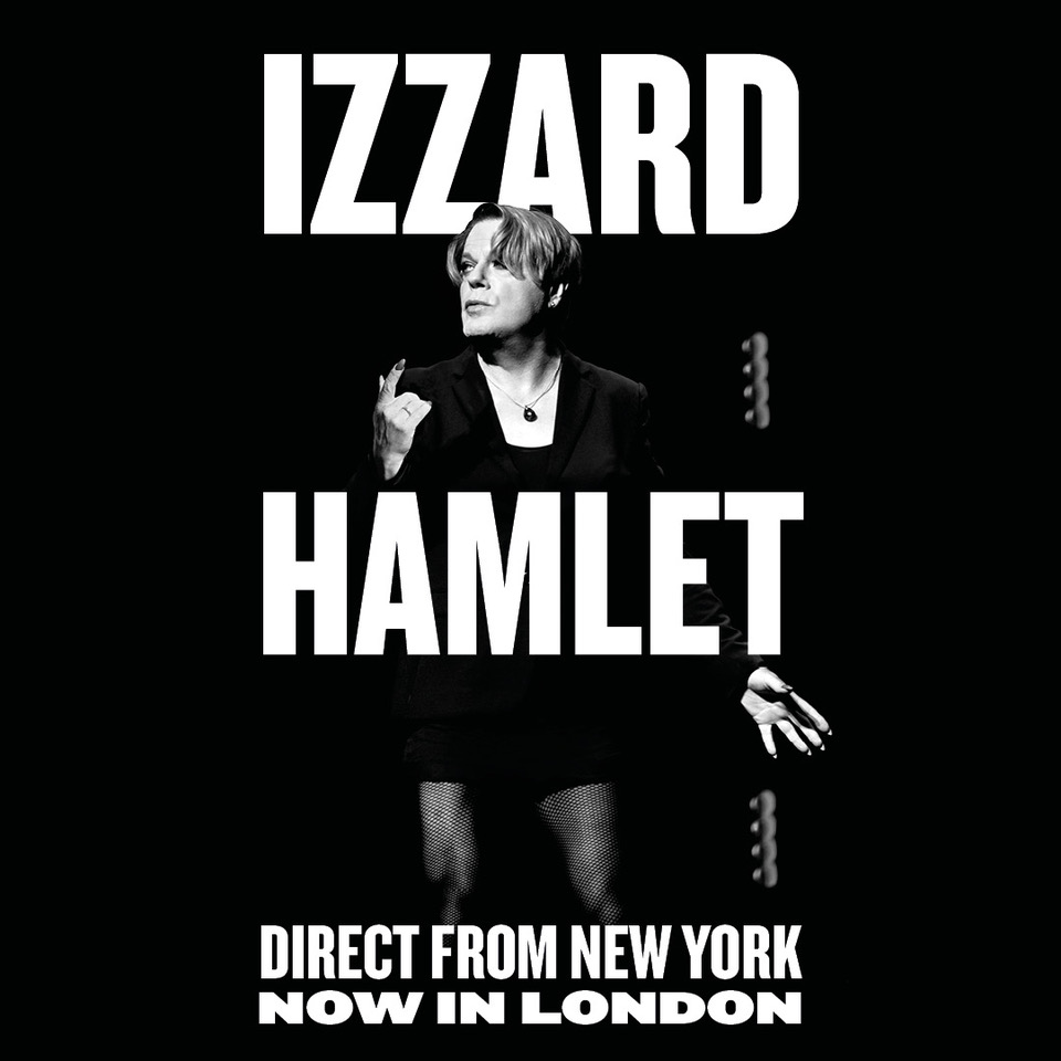 JUST ANNOUNCED - @eddieizzard performs Shakespeare's Hamlet 🎭 Eddie Izzard’s performance of Shakespeare’s Hamlet comes to London for a strictly-limited six-week run! 🎟️ on-sale 10am, 27 Mar >> bit.ly/43hazm2