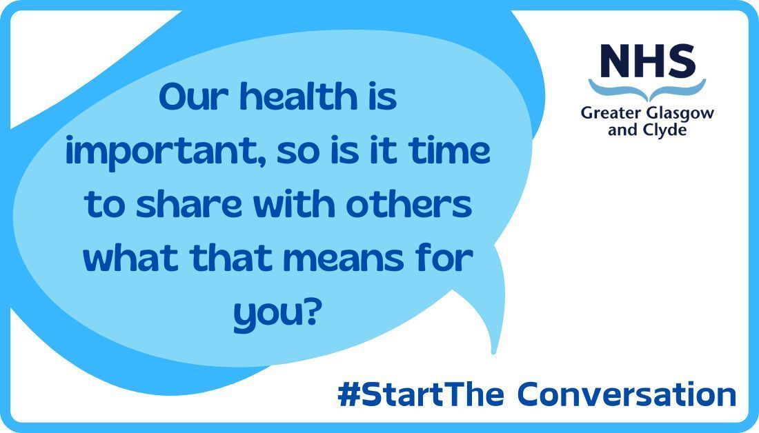 A wee reminder to think ahead and support your loved ones to #StartTheConversation 💬 Sharing what you would want makes it more likely to happen, don’t you think? @EastDunHSCP @GCHSCP @WDCouncil @RenHSCP @InverclydeHSCP @erhscp @nhsggc More info 👉 buff.ly/49JsAhj