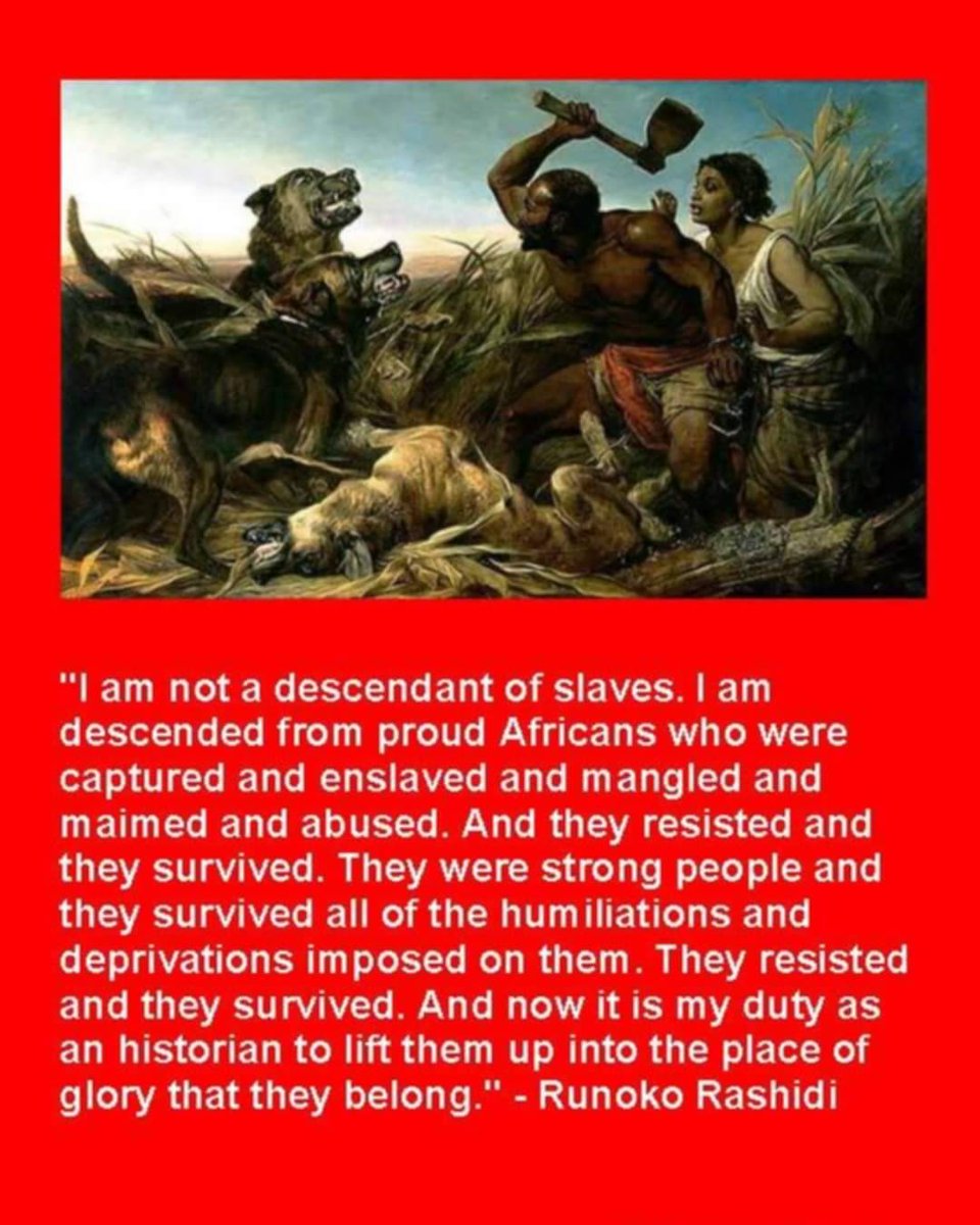 And still we rise.... #AfricanHolocaust #Maangamizi #Slavery #Reparations