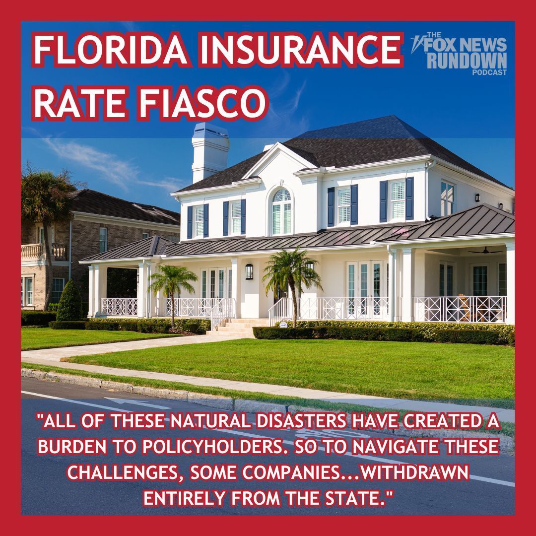 The cost of homeowners insurance in Florida has skyrocketed, leaving many residents unable to afford their homes. @FoxBusiness' @KatrinaCampins tells the #FOXNewsRundown why many companies have left their customers high and dry. buff.ly/3z40CwO