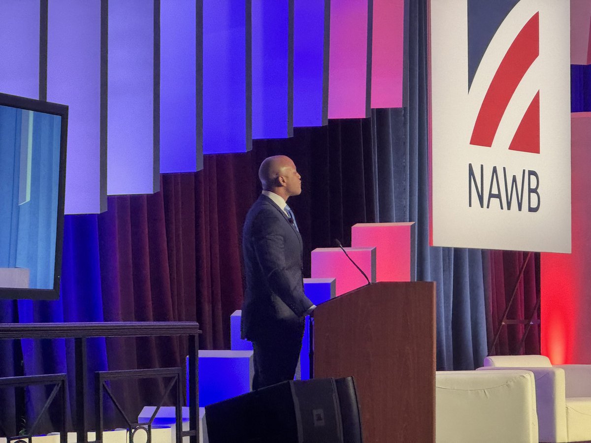 Proud to see @GovWesMoore speaking at @ForumByNAWB about the necessary steps needed for our workforce to grow. #FutureOfWork #NAWBForum24