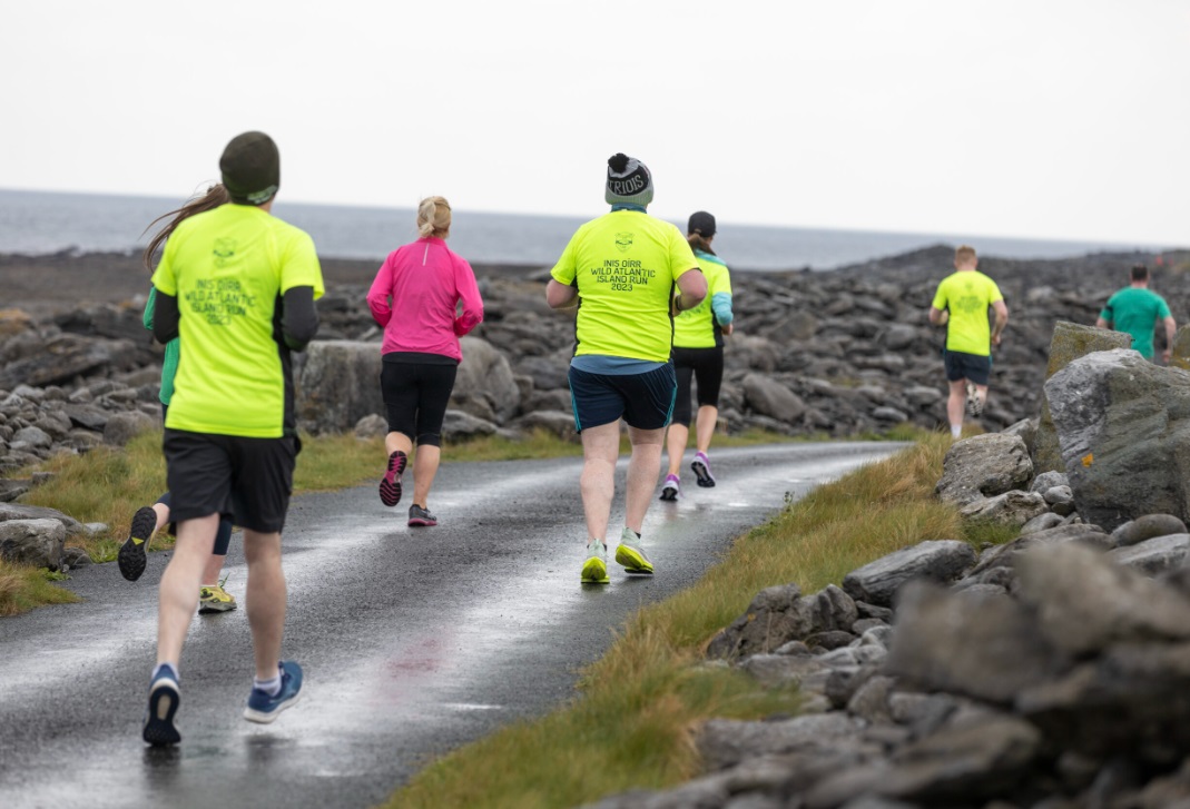 Inis Oírr Wild Atlantic Island Run is a 5km & 10km road race taking place on April 20th on Inis Oírr, Aran Islands. Inis Oírr island is just 15 mins ferry ride from Doolin. Register at inisoirrislandrun.ie Book ferry tickets online at doolinferry.com #runireland