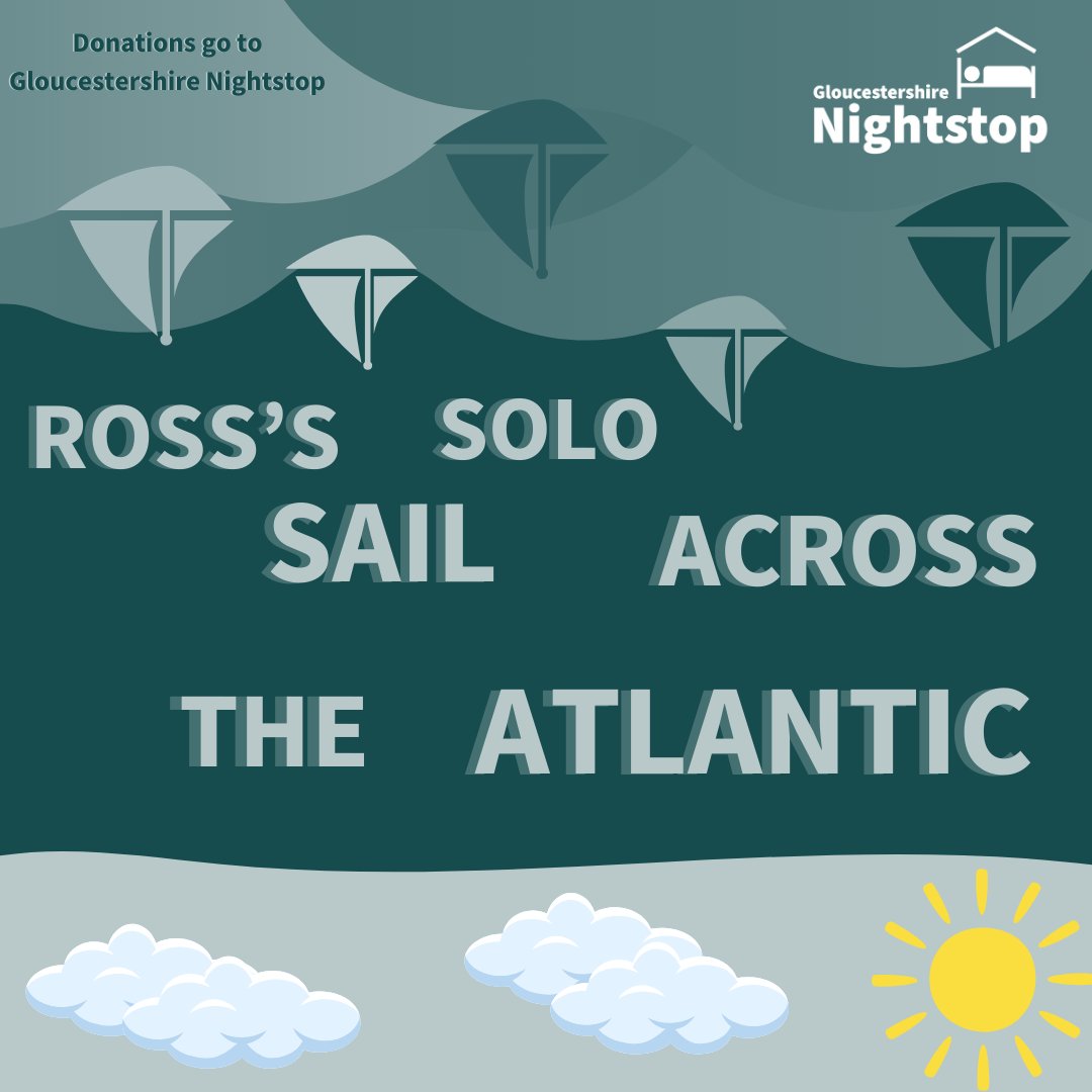 Less than a month to go! We’re excited!⛵️ It is now less than a month until Ross sets off across the Atlantic Ocean to raise awareness and money for GNS and PROPS Bristol!🌊 If you would like to support Ross and GNS please donate using this link gofund.me/ddf4dfe1