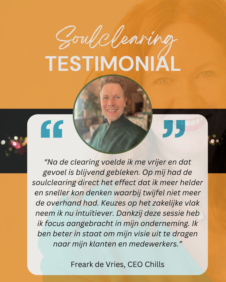 Decide2develop's tweet image. Toffe #testimonial! Weten wat een Soulclearing is? pionierendleiderschap.nl/soulclearing