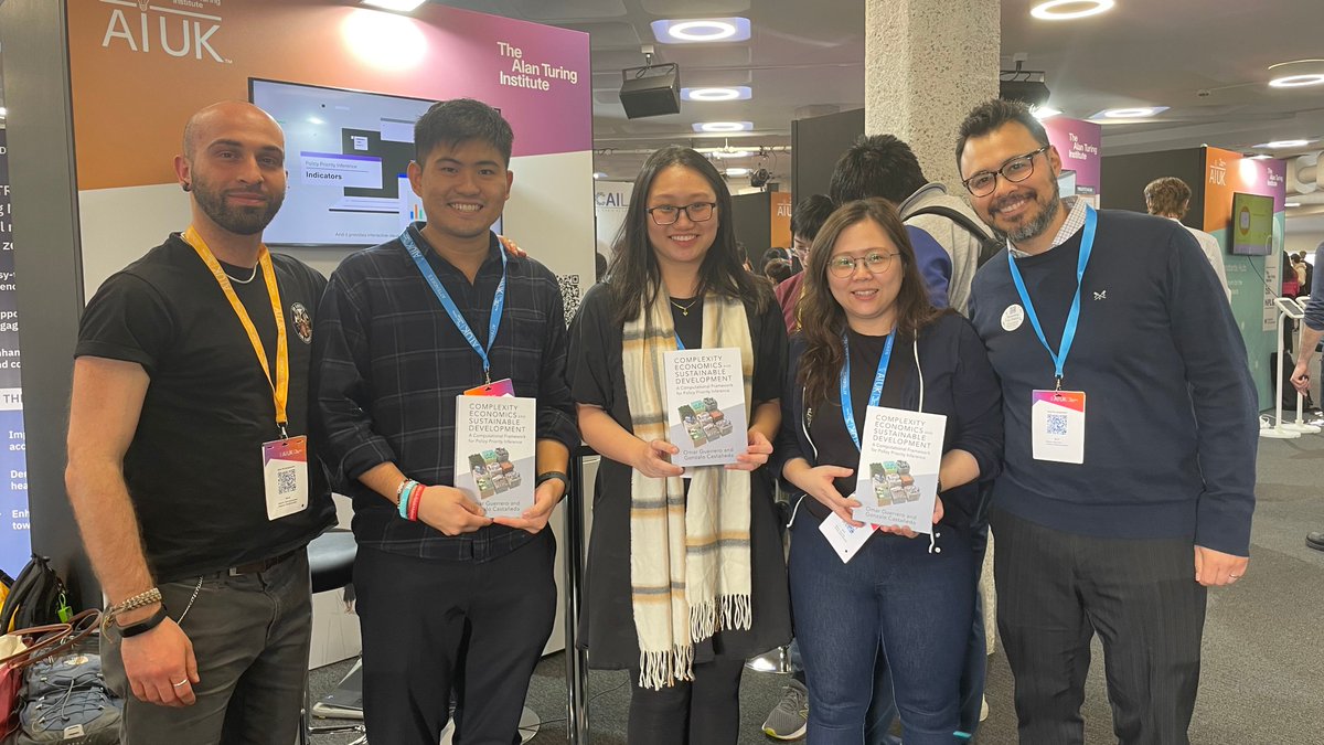 I would like to congratulate one more time the winners of the PPAI4SDG data challenge: @mikocml @ryanchua94 and Wan Tze from @swinburnesarawak It was a real pleasure having you as visitors @turinginst and #AIUK last week, and to learn about your fantastic work Our best wishes!