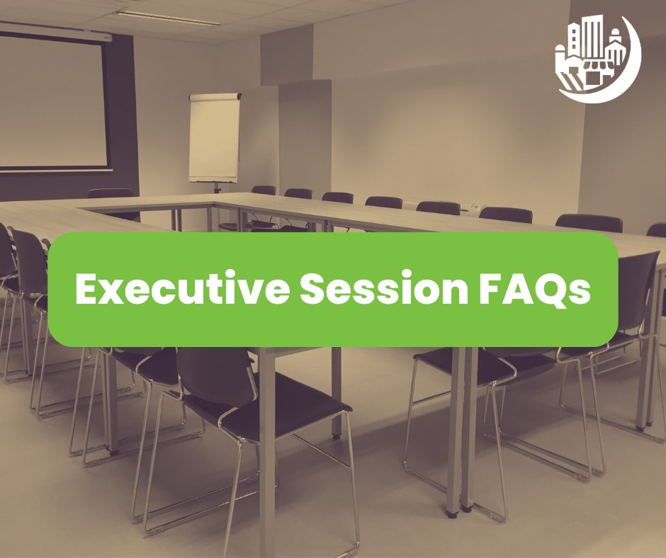 March Uptown: https://t.co/RmDUiAbPIr

Read the FAQs about how elected officials should enter and exit executive sessions properly and the types of topics that can be reserved to discuss during…