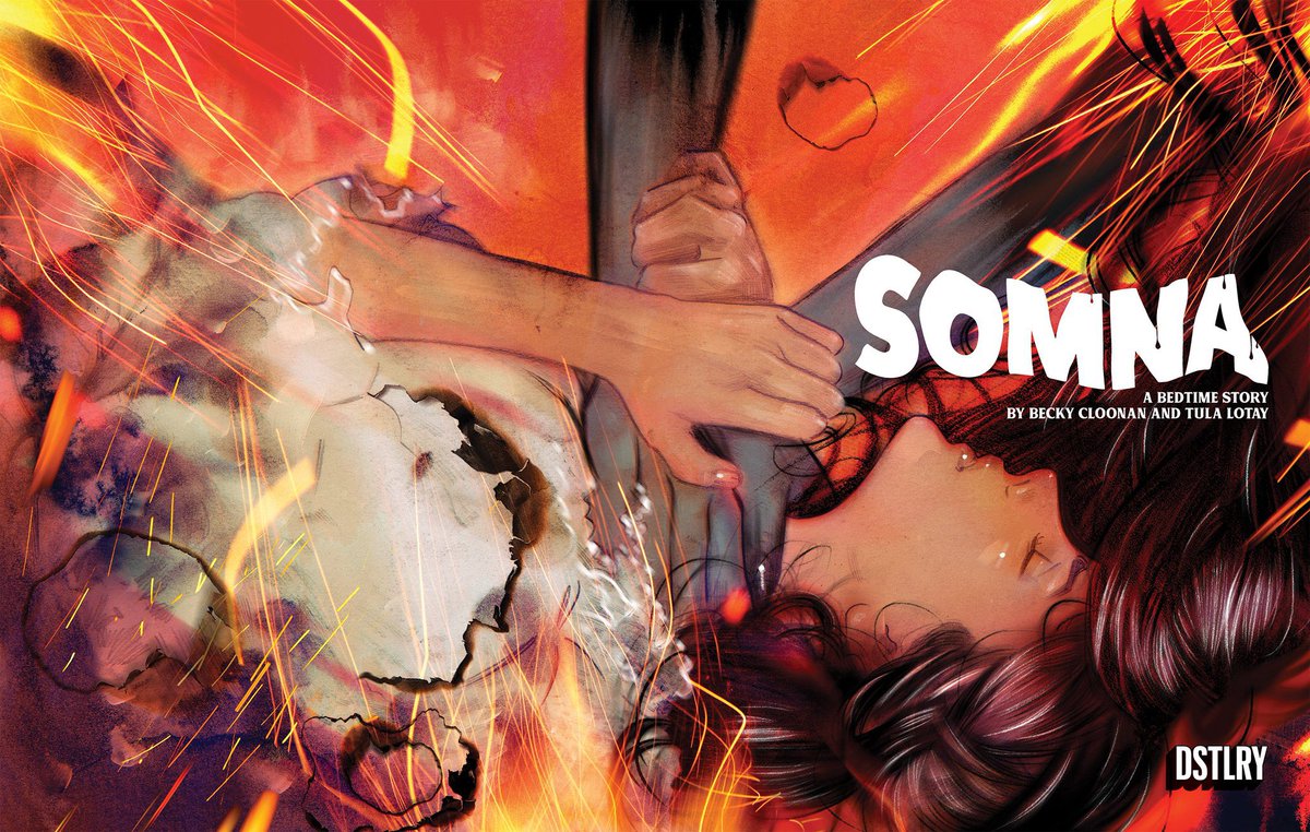 FYI, we’re dropping this week’s episode on Wednesday so we can talk SOMNA with Becky Cloonan & Tula Lotay in totality. #NCBD 🔥😈