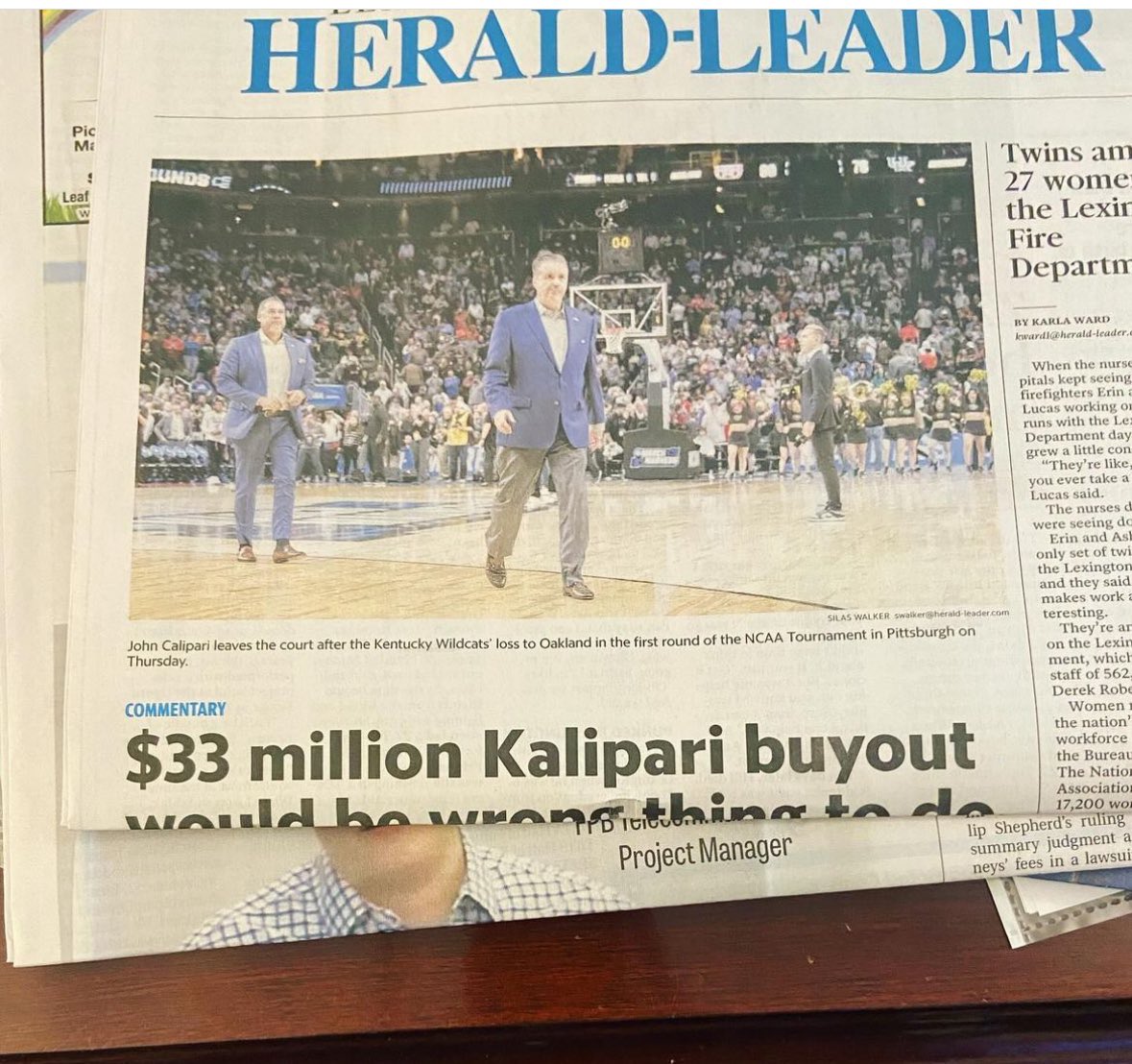 This is an unbelievable error by the Herald Leader

Wow