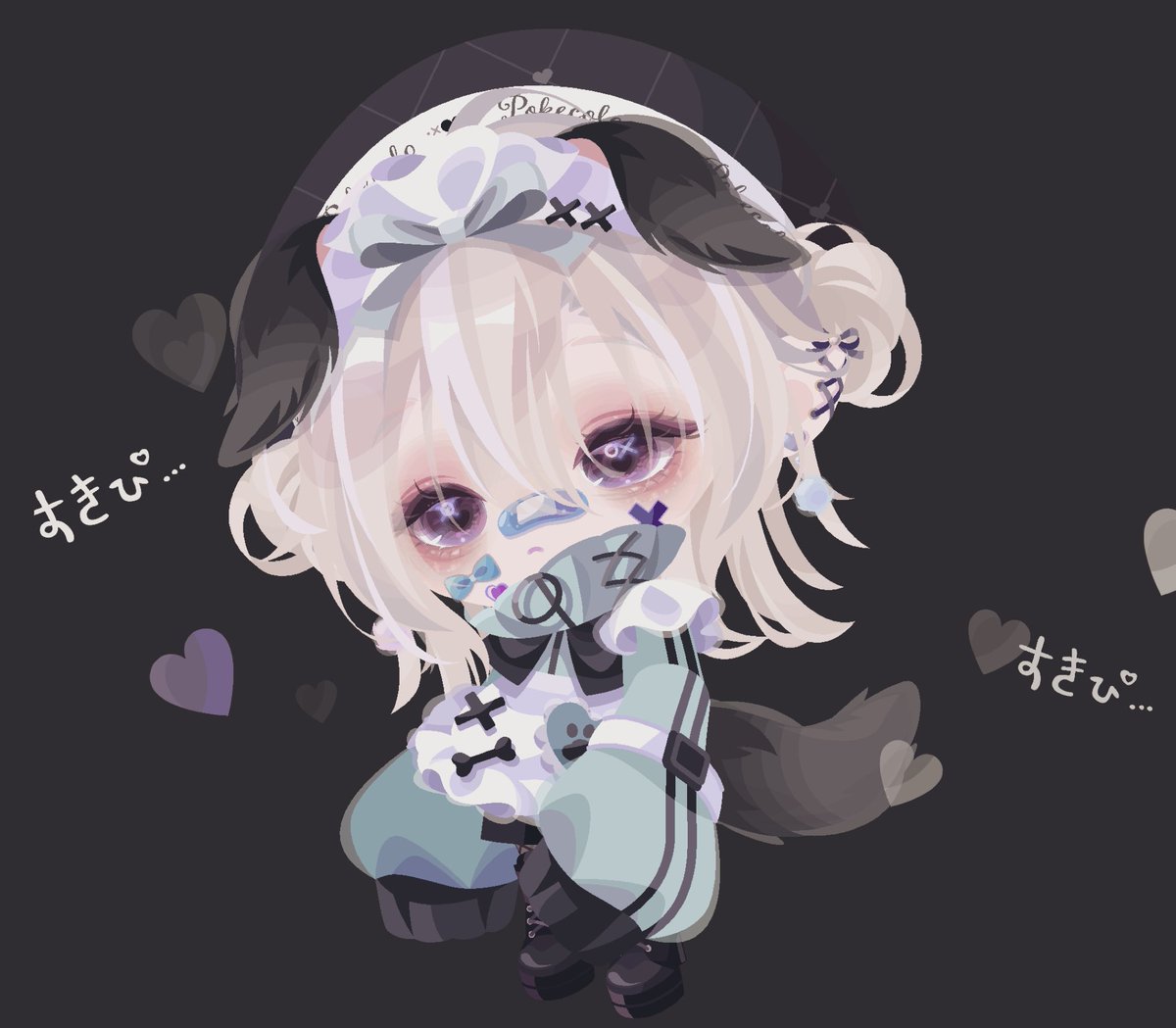 わんわんかわいい(ᐡ o̴̶̷̤ ﻌ o̴̶̷̤ ᐡ)
#ポケコロ #ポケコロコーデ