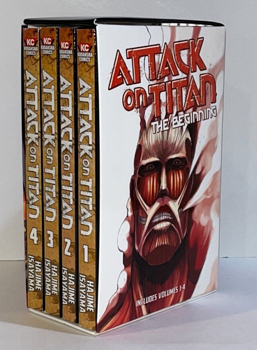 #AttackOnTitan #Books #Manga #BooksForSale #MangaForSale #KodanshaComics #HajimeIsayama #eBay #eBayStore #eBaySeller #jkramer2media

ebay.us/jVj5kt