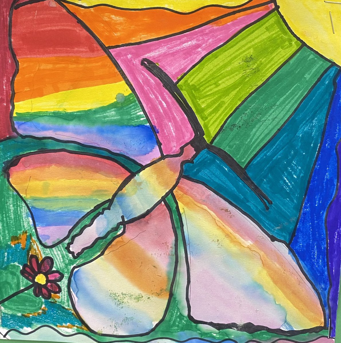 Youth Art Month daily featured artwork. Fourth grade marker rendering.  #artsacrossva24 #fcps1artsyam24 #fcps1ARTS #vaartedYAM24 @GreenvilleES