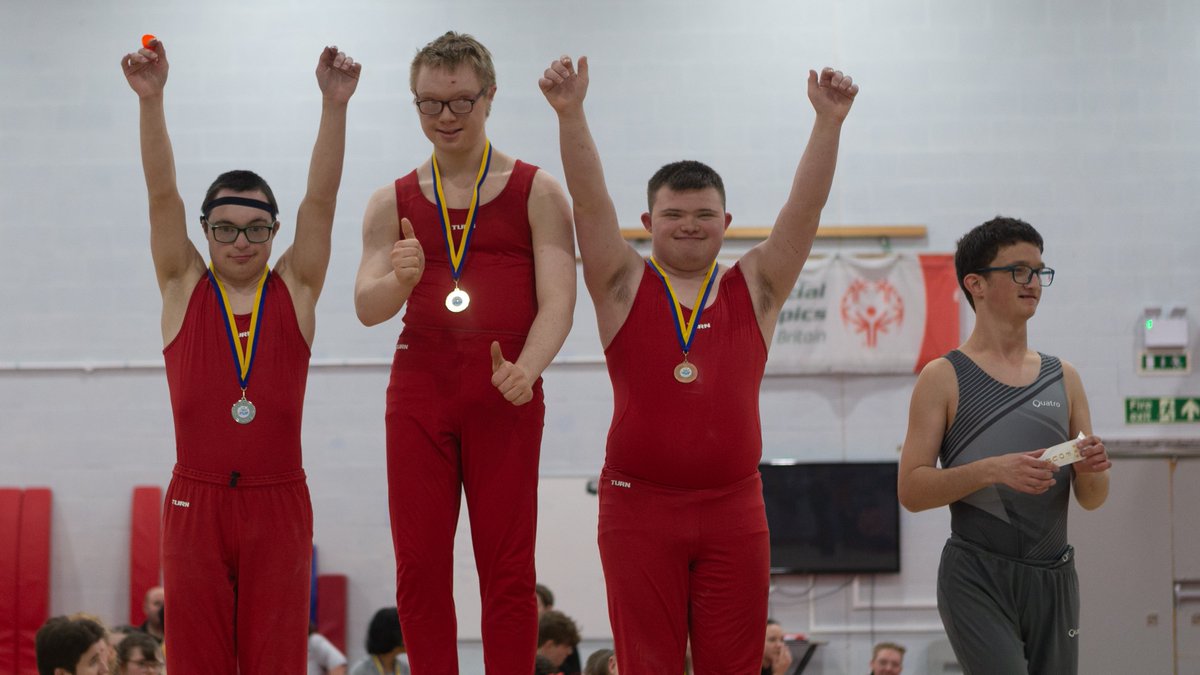 𝐌𝐞𝐝𝐚𝐥 𝐌𝐨𝐧𝐝𝐚𝐲 🏅 Great memories made recently at the New College Gymnastics Championships in Leicester 🤸 📸 @KatzWizkas #InclusionInAction