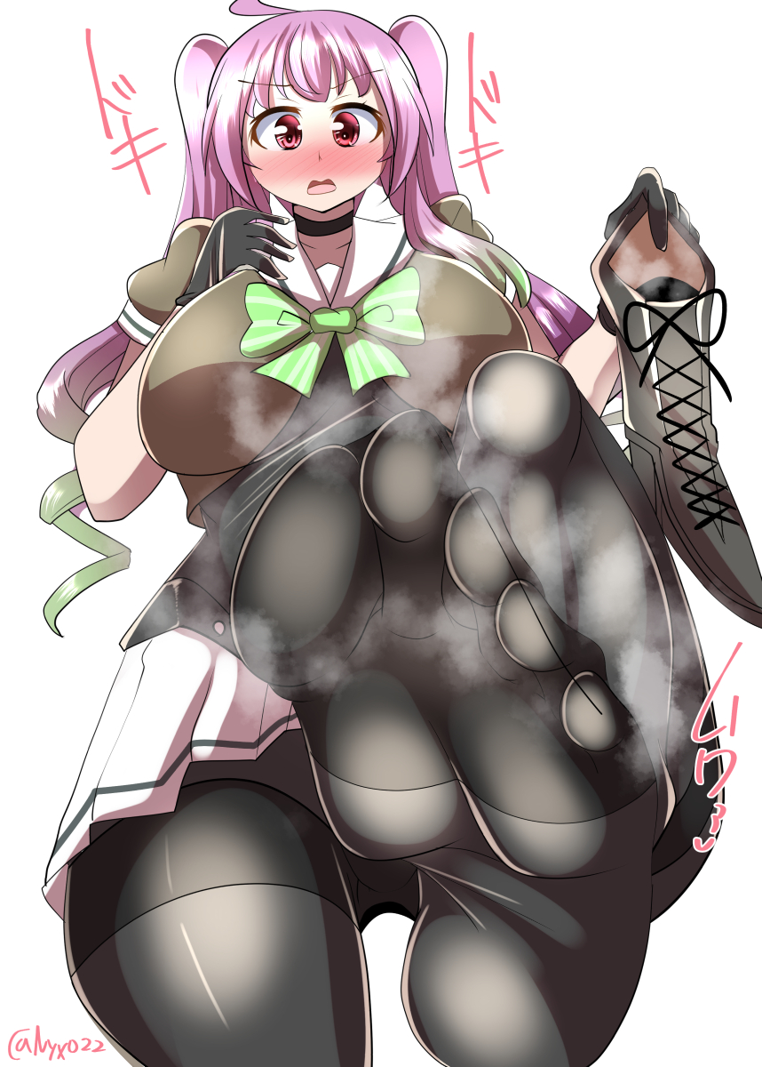 「桃…さっきまでアイドル活動してたから…きっと足…蒸れてると思うよ?えっ、それがいい?…もう///」   
ムチムチ黒タイツ桃チャン(ˇωˇ)
進水日おめでとう!(連続1480日目
#艦これ版真剣お絵描き60分一本勝負_20240325
#艦これ版深夜の真剣お絵描き60分一本勝負
#めび環んどろ #10000日チャレンジ 