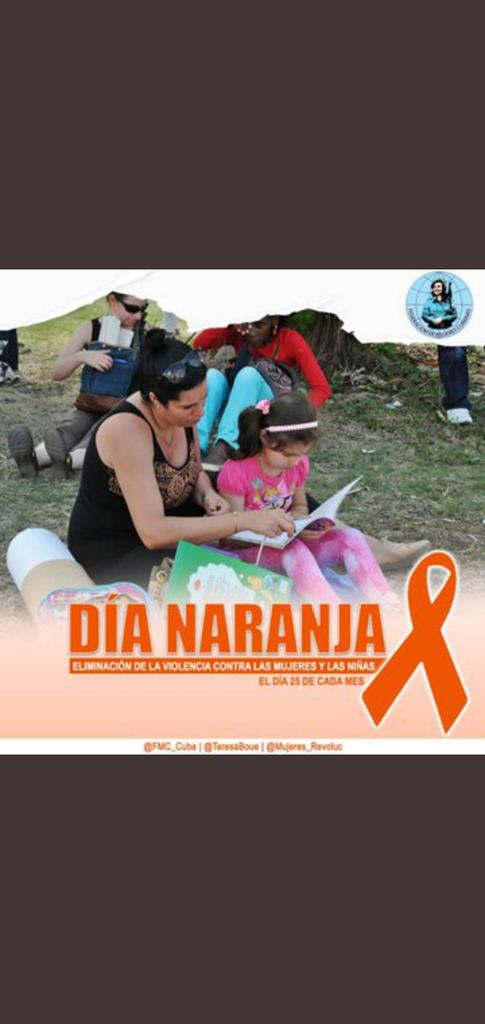 🏵️🟧Cada 25 de cada mes está declarado como el  #DíaNaranja,una jornada  para reconocer la necesidad de acabar con  la violencia contra las mujeres y las niñas, #Cuba #PorUnaVidaSinViolencia #ArtemisaJuntosSomosMas #GuiraDeMelena #Cuba🇨🇺
