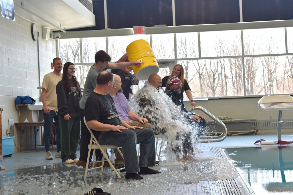ASHS administrators and staff volunteered their support for @specialolympicspennsylvania in the ASHS PolarPop Challenge. Mr. Brison won the most votes, followed by Mr. Suanlarm, Mr. Williams and Mr. Simmons. Mr. Schneider was first in the pool with Honorable Mention! #ASDProud