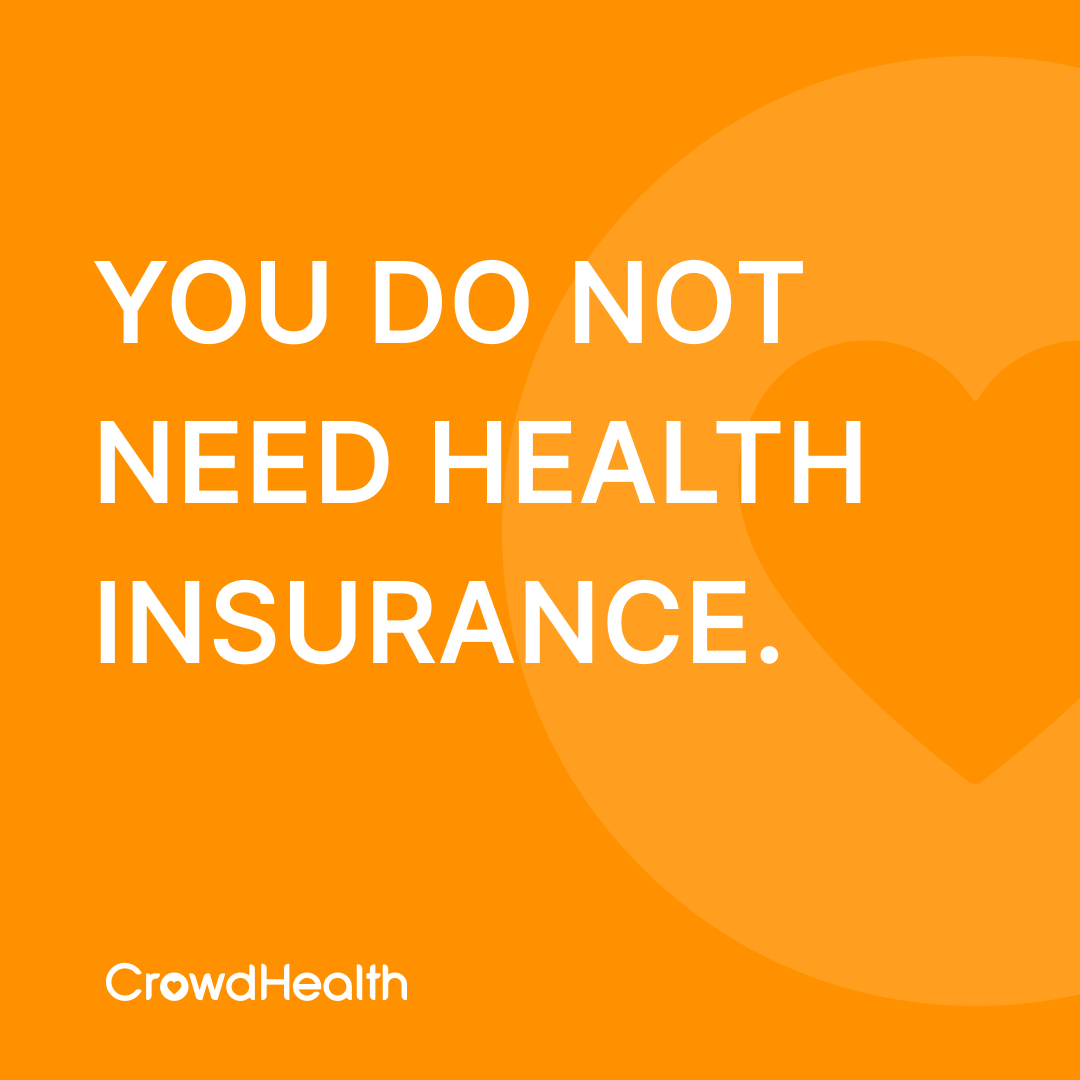 The biggest difference between CrowdHealth and health insurance is that with Crowd you are sending your money directly to help another human being. You know exactly what you are helping pay for (knee surgery, pregnancy, etc). With health insurance, you blindly send them money and…