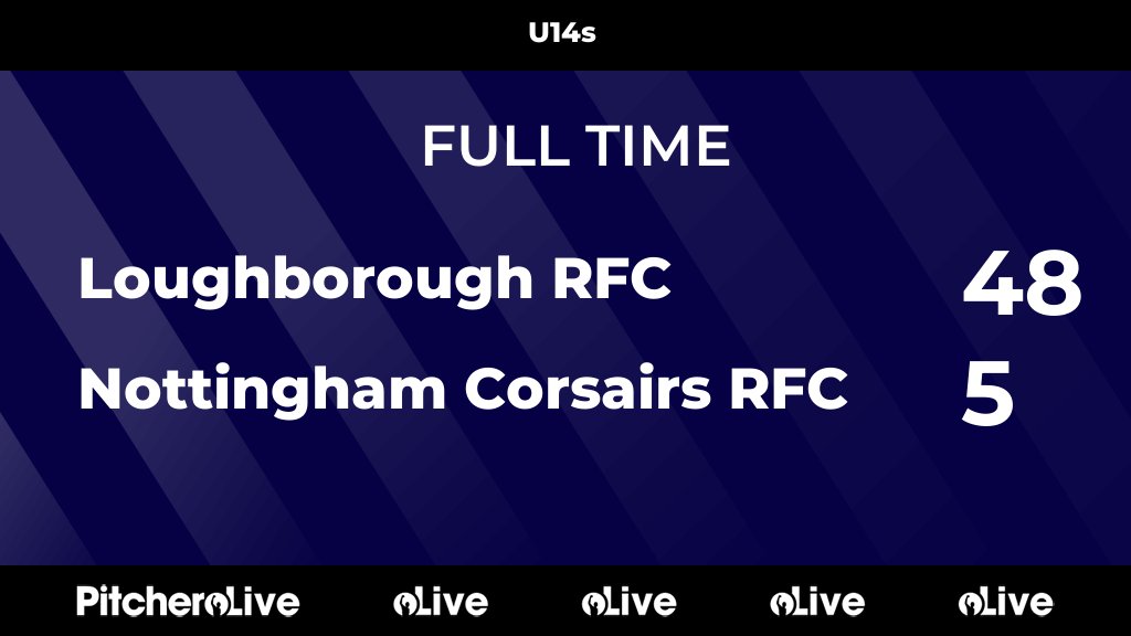 FULL TIME: Loughborough RFC 48 - 5 Nottingham Corsairs RFC
#LOUNOT #Pitchero
pitchero.com/clubs/loughbor…