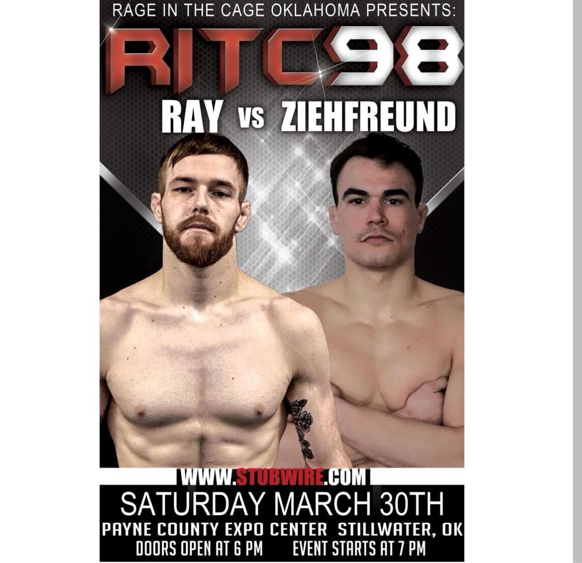 * P R O  D E B U T * FIGHT WEEEEEEEK for Bobby Ziehfreund -> <a href="/RITC_OK/">Rage in the Cage OK</a> 📍 Stillwater, OK #RITC98 
Stay tuned SATURDAY for results! 

#FactoryX #Xonthechest
