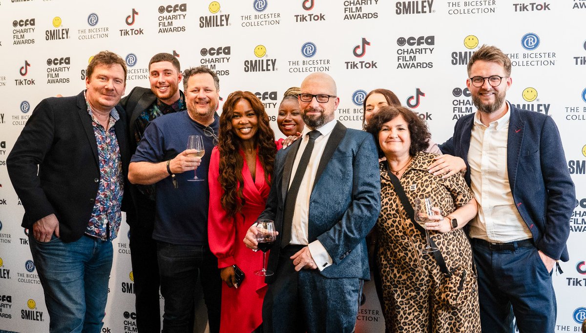 Still reeling from the experience of the Smiley Charity Film Awards last week 💙

Seeing more of the content of the event come through this week, blessed to be surrounded by incredible humans like this lot!

@SmileyCFA #CFA24