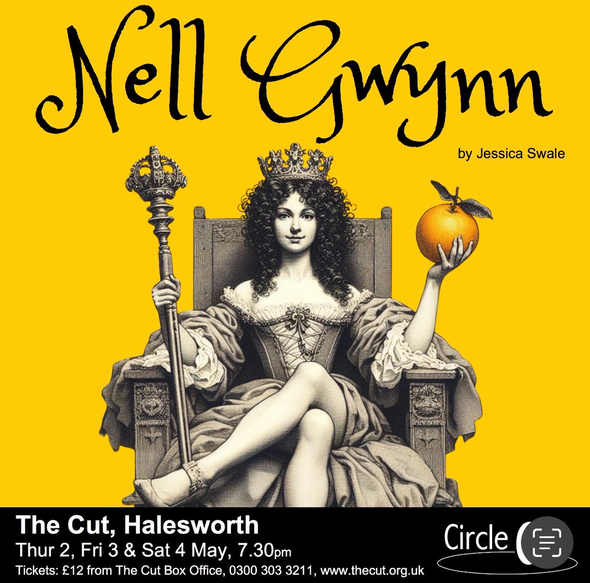Join Circle 67 as we celebrate the life of “pretty, witty Nell” through song, music and some bawdy humour. Tickets are £12.