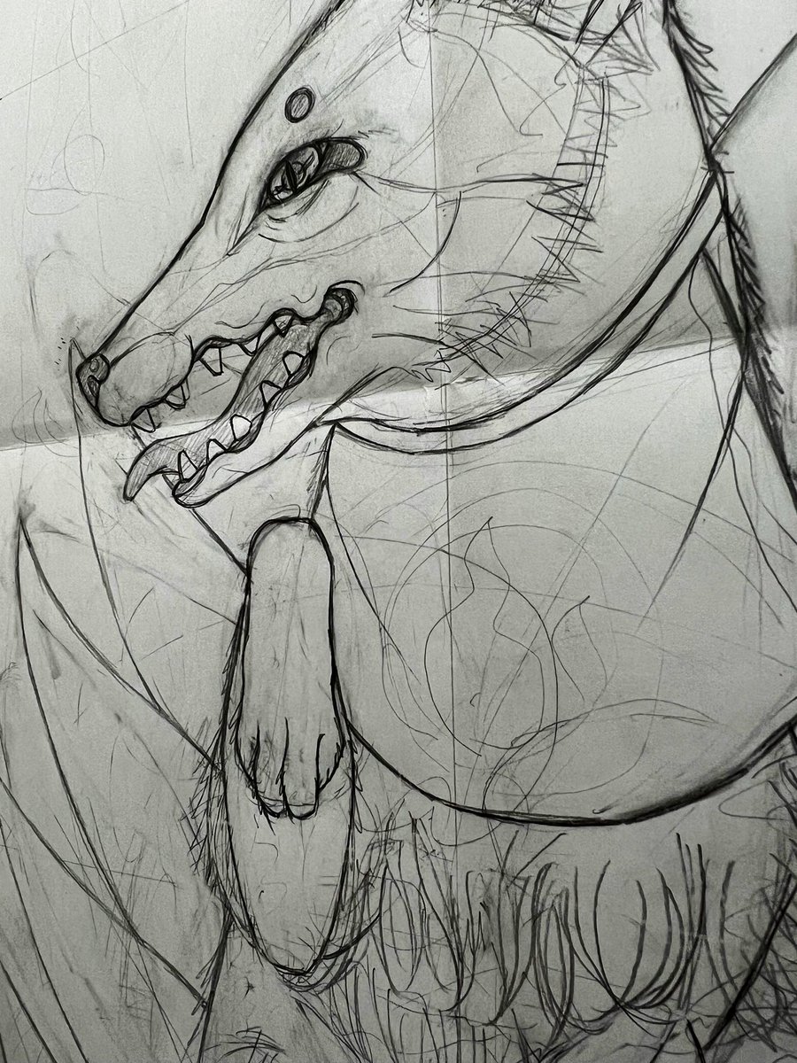 お顔を描き直しました。 やっと塗れます🦊 #狐 #稲荷神社 #イラスト