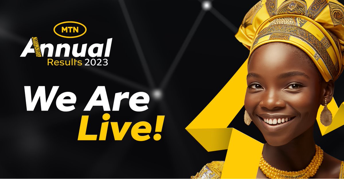 #MTNAnnuals23| MTN Group’s 2023 Annual Results broadcast is going live soon! Tune in here: LinkedIn | bit.ly/3PzmTdp YouTube| bit.ly/3x2vwqp