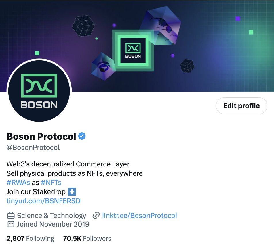 We hit 70K on <a href="/X/">X</a> 🎊🎊🎊🎊

Over few weeks we have seen an influx of new Bosonauts ⚛️

In this “megathread” we will go over: What is Boson Protocol, the problem we are solving, role of the $BOSON token (tokenomics), our Co-Founders, our products we have built and are building, our