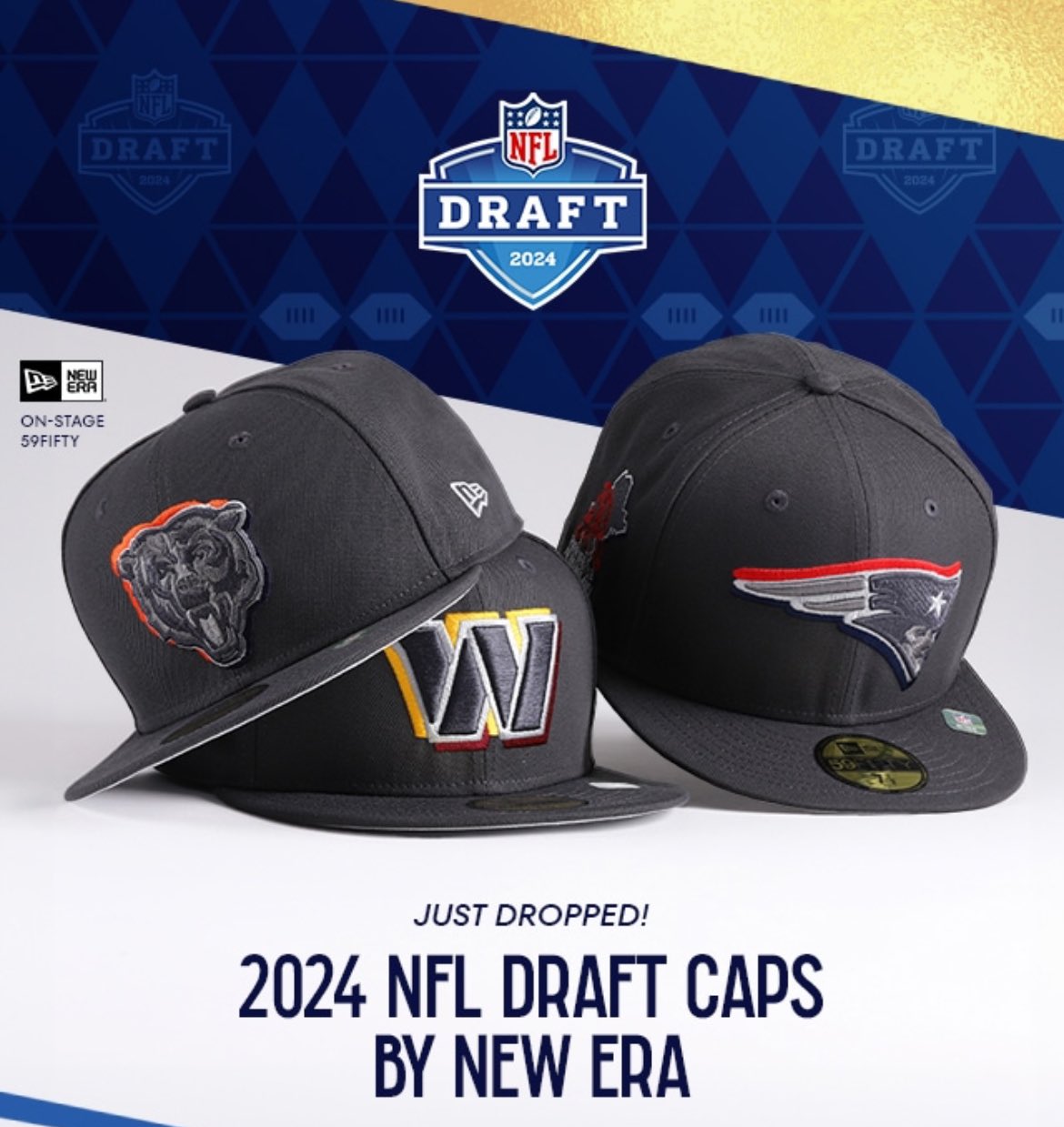 NFL Fashion Advice on X NFL Draft Caps have officially dropped. https t CDZ1wIkdv6 X