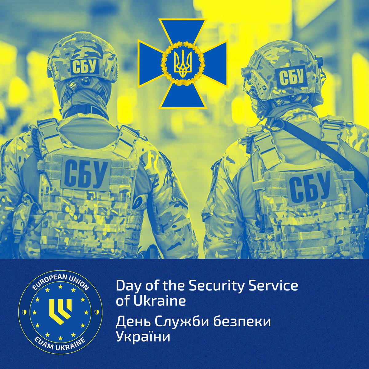 Congratulations to the professionals whose mission is to ensure the security of Ukraine and its citizens. #securityservice
