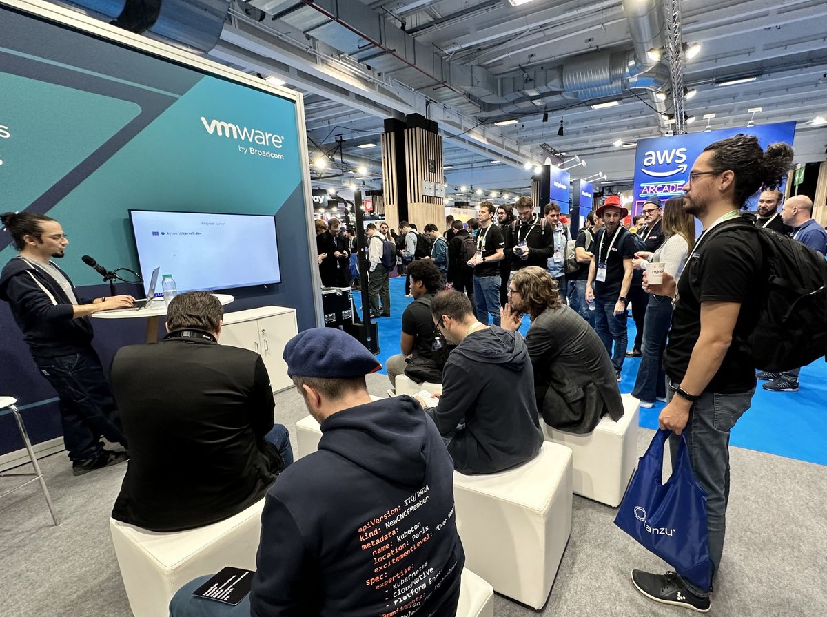 Had a great time at KubeCon EU last week! The VMware Tanzu team and our many speakers did an amazing job showcasing our Tanzu solutions and demonstrating  how Tanzu helps simplify the path to production on Kubernetes.