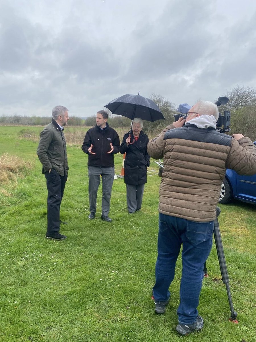 Joined by @olivercoppard and @MayorRos our CEO spoke to @BBCLookNorth to discuss more about the future of the Airlander 10 production site in Doncaster. #Airlander #RethinkTheSkies