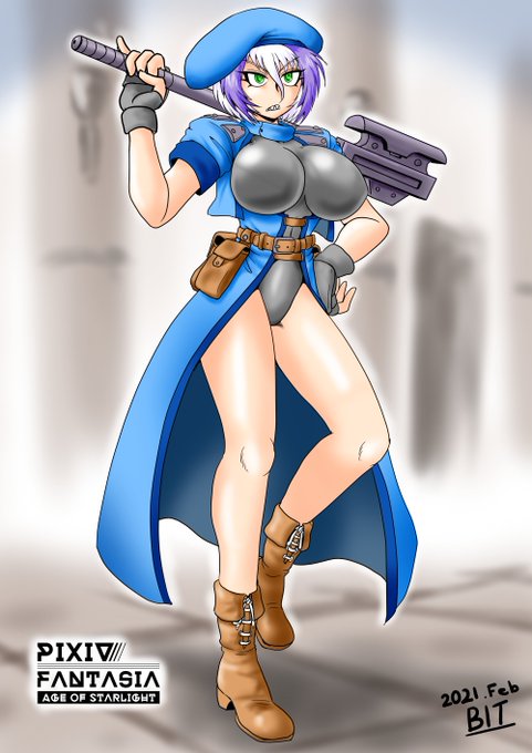 #脈絡は無いがオリキャラを投下
PFMoHの時の投下キャラ、オーディレア
打撃攻撃が全て治癒効果を伴うというクレイジーダイヤモンドみたいな殴って治すモンク亜種のヒーラー(殴られる側は普通に滅茶苦茶痛い)
デザインがヘキに引きずられすぎた感があるのは否めないw 