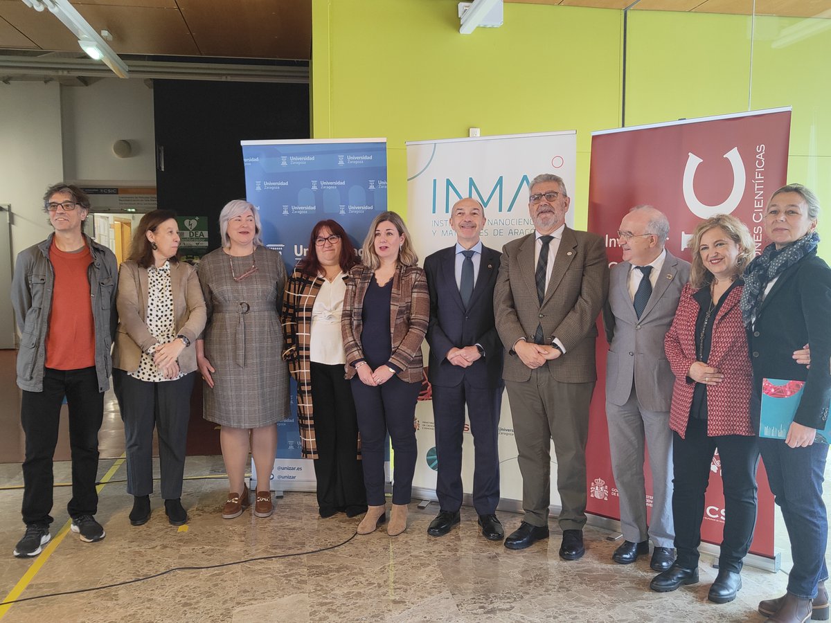 Enhorabuena!

El Instituto de Nanociencia y Materiales de Aragón   <a href="/INMAdivulga/">INMAdivulga</a>, centro mixto <a href="/CSIC/">CSIC</a> <a href="/unizar/">Universidad Zaragoza</a>, recibe la acreditación Severo Ochoa a la excelencia científica
<a href="/DelGobEnAragon/">Delegación del Gobierno en Aragón</a> <a href="/CienciaGob/">Ministerio de Ciencia, Innovación y Universidades</a> <a href="/GobAragon/">Gobierno de Aragón</a> <a href="/MayoralUnizar/">José Antonio Mayoral</a> <a href="/RosaBoles1/">Rosa Bolea</a> #ConradoRillo

tinyurl.com/33889knx