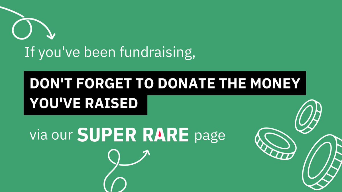 DC_Action's tweet image. If you&apos;ve been fundraising, don&apos;t forget to donate the money you&apos;ve raised via our Super Rare page.
Thank you to everyone who has been fundraising for us this February and March.
justgiving.com/campaign/super…