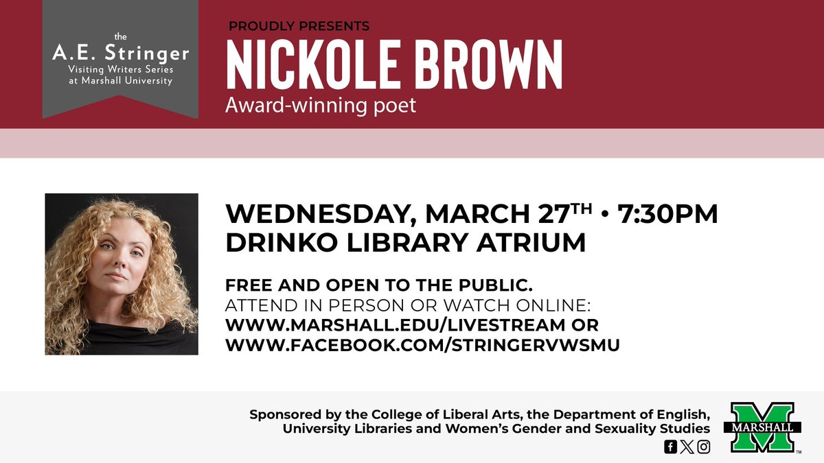 English Department at Marshall University (@marshallengdept) on Twitter photo 