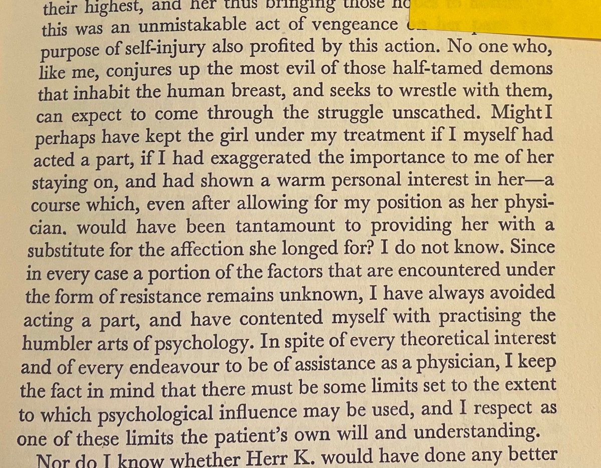 Freud’s aspirations at their most admirable: