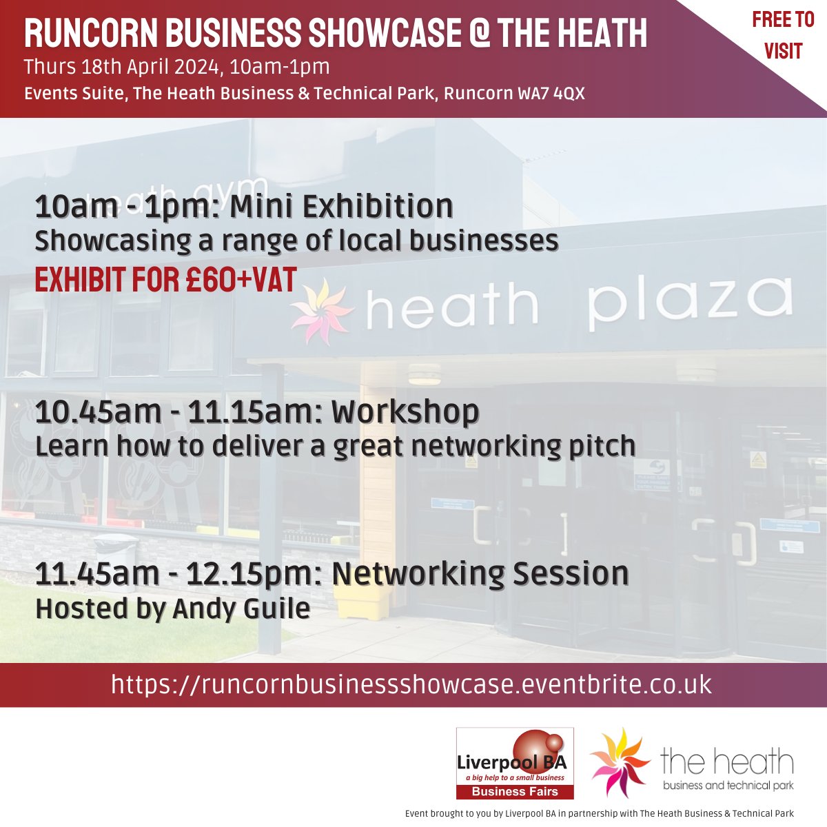 Got plans on 18th April? 

You do now! 

Join #HaltonHour at the Runcorn Business Showcase for a morning of meaningful connections. 

See you at The Heath!