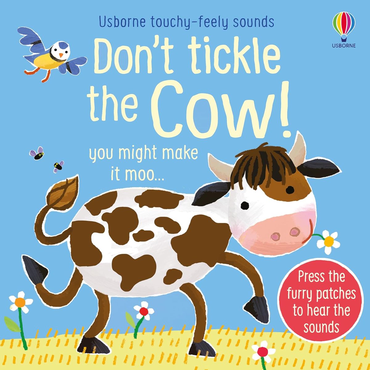 PNorfolk_BookRe's tweet photo. Don’t tickle the cow! Little ones will be well and truly tickled when they get their hands on this fabulously fun and ‘feely’ sound book from #SamTaplin & #AnaMartinLarranaga @JFeichtlbauer @Usborne https://t.co/Q3R0PtxxNA Review also @leponline later this week! https://t.co/8i63oTiepf