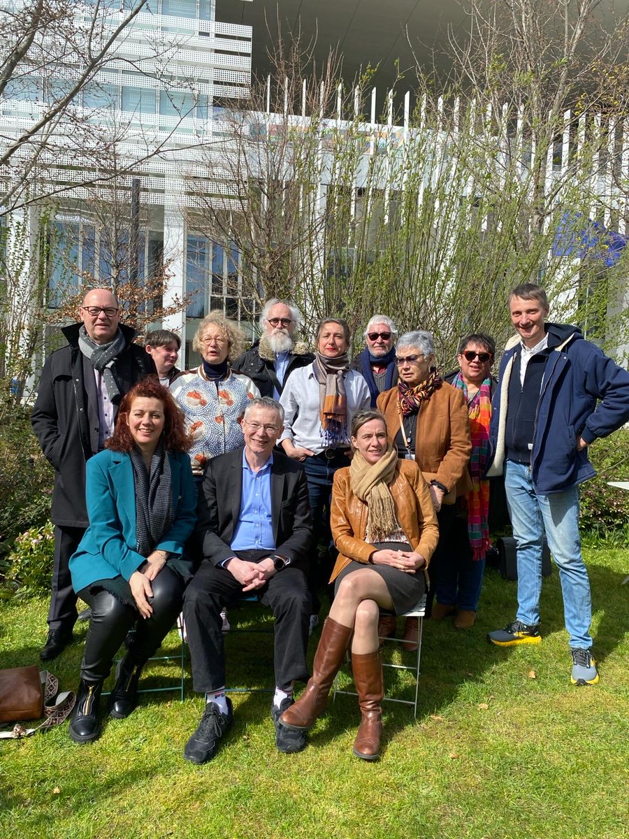 Des membres de la délégation ⁦@CFDT_IDF⁩ présents au ⁦@ceseridf⁩ pour la séance plénière qui aborde le Plan régional Santé ainsi que le Plan mobilités à horizon 2030. Sur ces sujets , les conseillers Ceser Cfdt se sont pleinement investis et ont fait des propositions