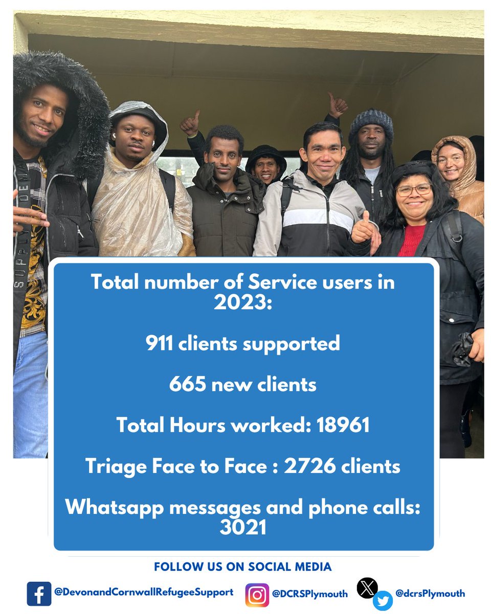 DCRSPlymouth's tweet photo. DCRS makes a significant positive impact on our local community and we've got some stats and facts from 2023 to prove it! 📊 Check out these insights into what we've achieved recently.

 #DCRS #charity #makeadifference #socialimpact https://t.co/oCZ44oUj80
