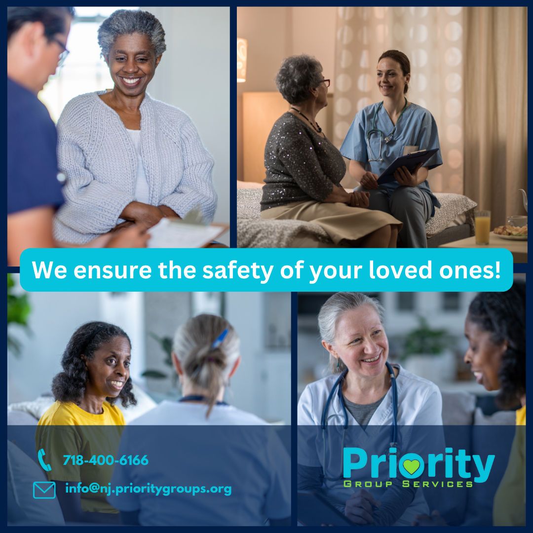 We're committed to keeping your loved ones safe! 

#SafetyFirst #FamilyProtection #proirtygroupservices #pgsnj #PGSNJ #caregivers #homecare #eldercare #elderpeople