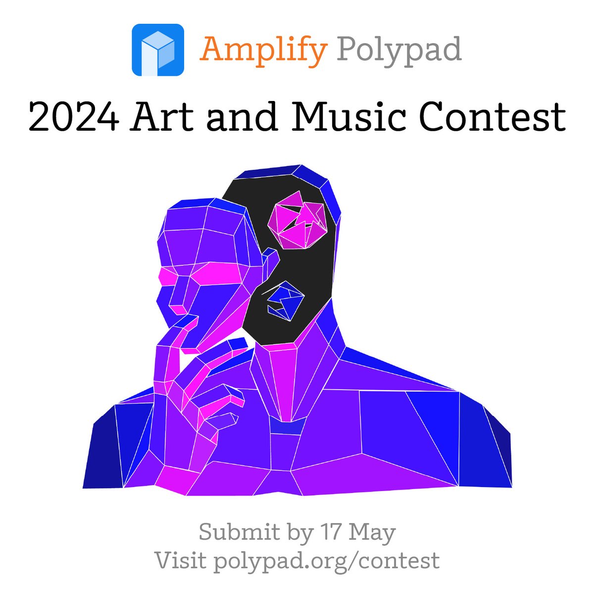 Last week, we announced the 2024 Polypad Art + Music Contest. Enjoy this winning entry from our last contest and learn more about the 2024 contest at polypad.org/contest