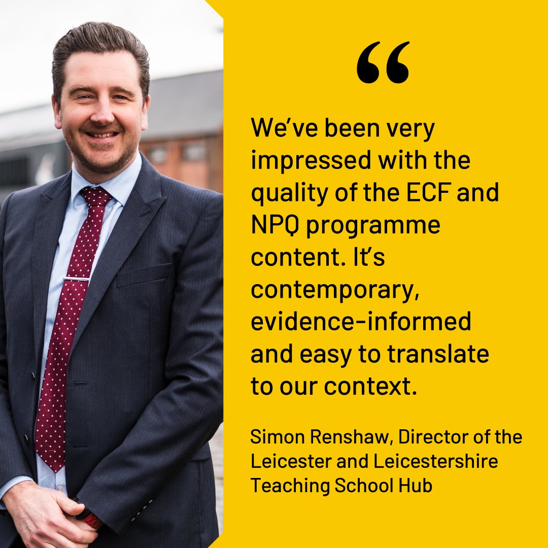 🌟Meet Simon, the force behind Leicester & Leicestershire Teaching School Hub, @LeLTSH 🗨️'Teach First's vision aligns perfectly with our mission to nurture top teachers in underserved communities.' Make a lasting impact in partnership with us! > teachfirst.org.uk/stories/partne…