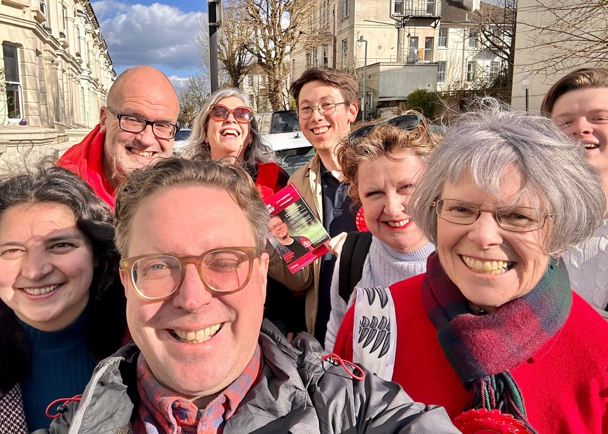 Great to be canvassing again for the one and only @MrTomGray yesterday. Found a lot of Green voters switching to Labour!!!