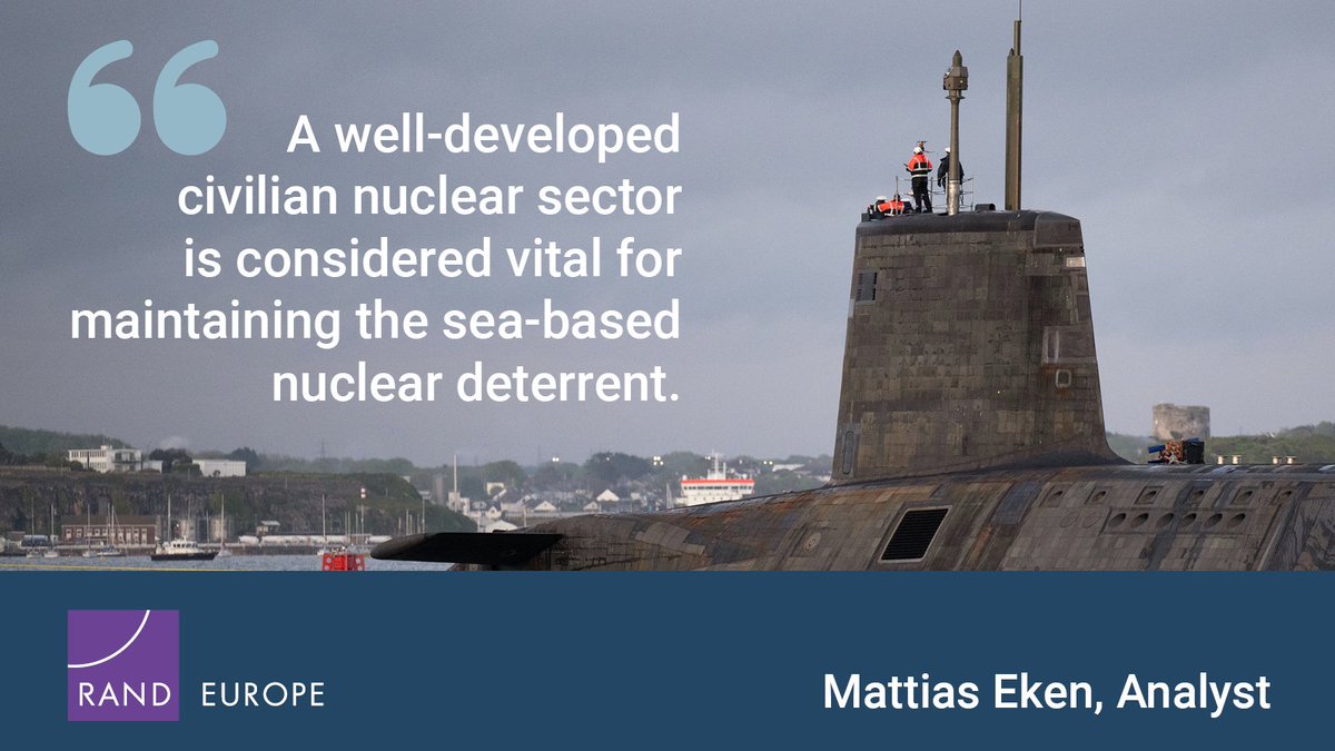 RANDEurope's tweet photo. #thread Today, UK Prime Minister Rishi Sunak announces a "national endeavour" to strengthen the UK's #NuclearDeterrent through a package of investment. A new #Defence #Nuclear Enterprise Command Paper was published this morning. https://t.co/h1IXTEBXJD
