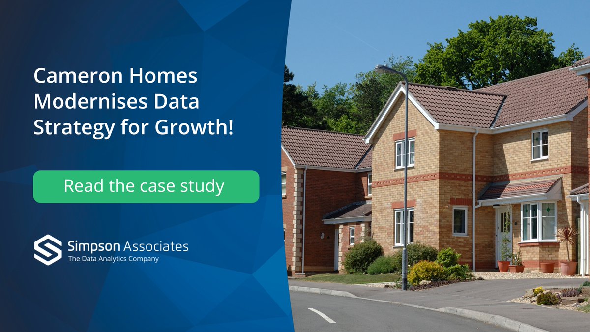 We're thrilled to share the story of Cameron Homes' transformative journey & how they ditched manual processes & siloed data with our Data Strategy! 🏘️ Now they're making data-driven decisions for growth. Read their story: eu1.hubs.ly/H08fX2v0 #Datastrategy #Housebuilder