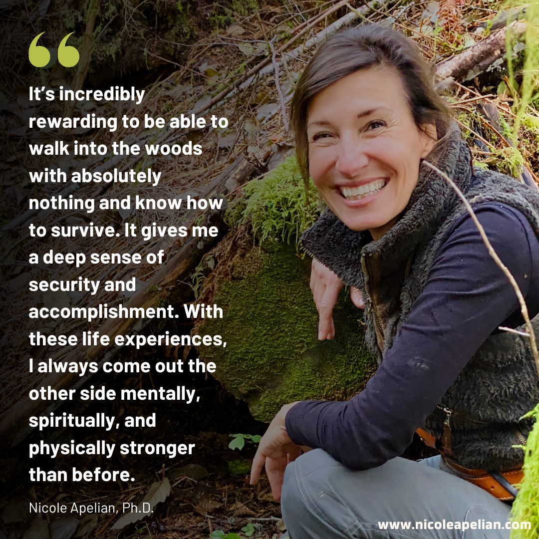 Have you ever ventured into the #woods with nothing but your #wits? I'd love to hear! When I navigate nature's #challenges with just my #instincts to guide me, I emerge feeling #mentally, #spiritually, and #physically #stronger than before. :-)